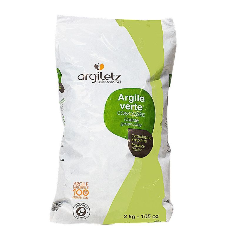 Argiletz Argile Verte Concassée 3kgs