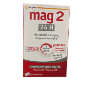 Mag2 24h 40 Comprimés