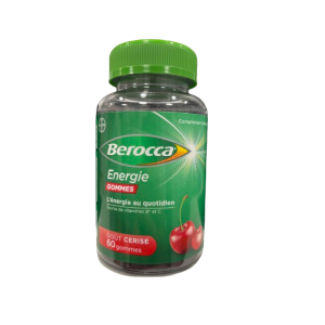 Berocca Energie Gommes Gout Cerise 60 Gommes