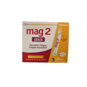 Mag2 Stick 30 Sticks orodispersibles Gout Fruit de la passion