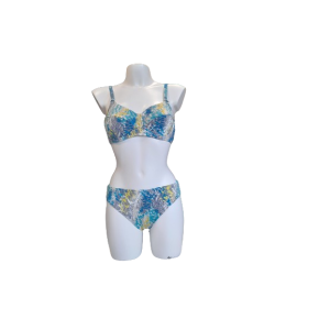 Amoena - Culotte de bain California Panty TO 71371 Jaune/Turquoise