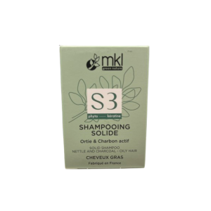 MKL Shampooing Solide S3 Ortie et Charbon Actif