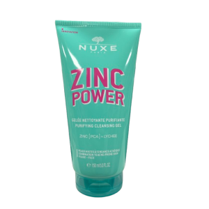 Nuxe Zinc Power Gelée Nettoyante Purifiante 150ml