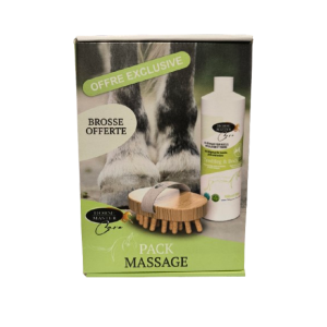 PACK MASSAGE CHEVAUX TENDIGEL ET BODYGEL avec brosse offerte