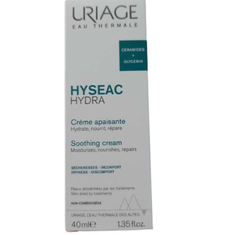 Uriage - Hyseac hydra - Crème apaisante - 40ml