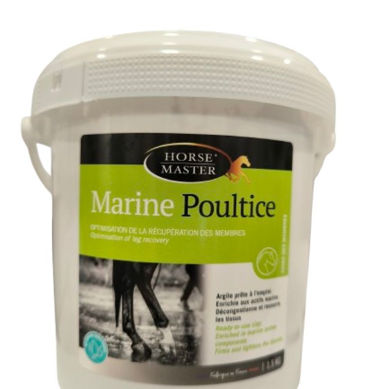 MARINE POULTICE 1.5kg Argile pour chevaux