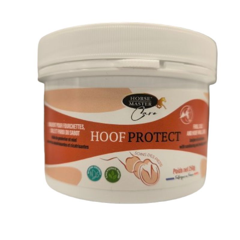 HOOF PROTECT 250g (ex Goferval Fourchettes) soin chevaux fourchette sole et paroi