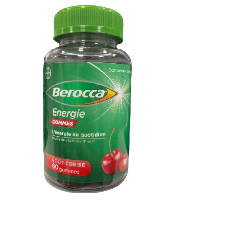 Berocca Energie Gommes Gout Cerise 60 Gommes