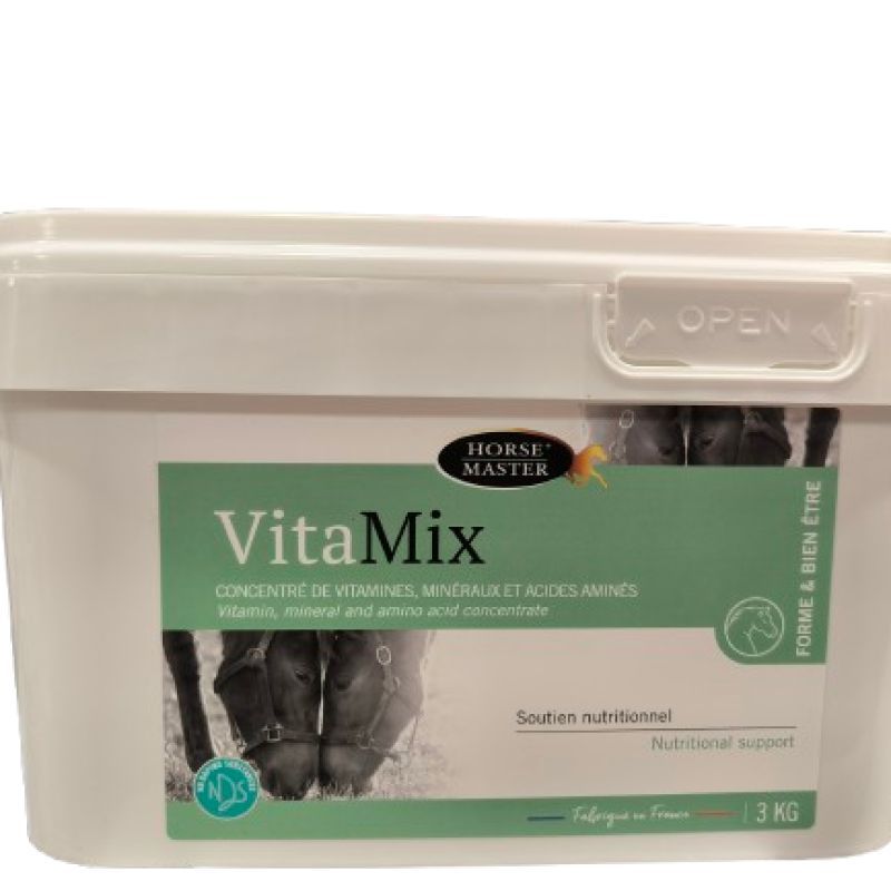 VITAMIX 3KG Aliment complémentaire minéral pour chevaux