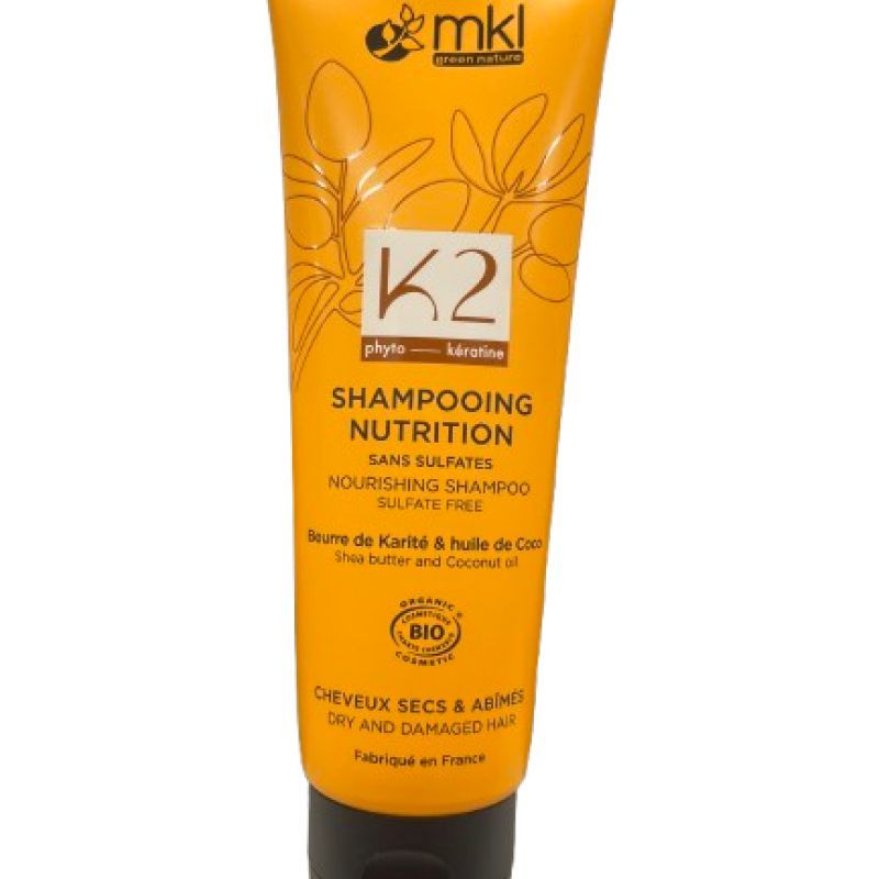 MKL Shampooing Nutrition K2 Beurre de Karité et Huile de Coco 250ml