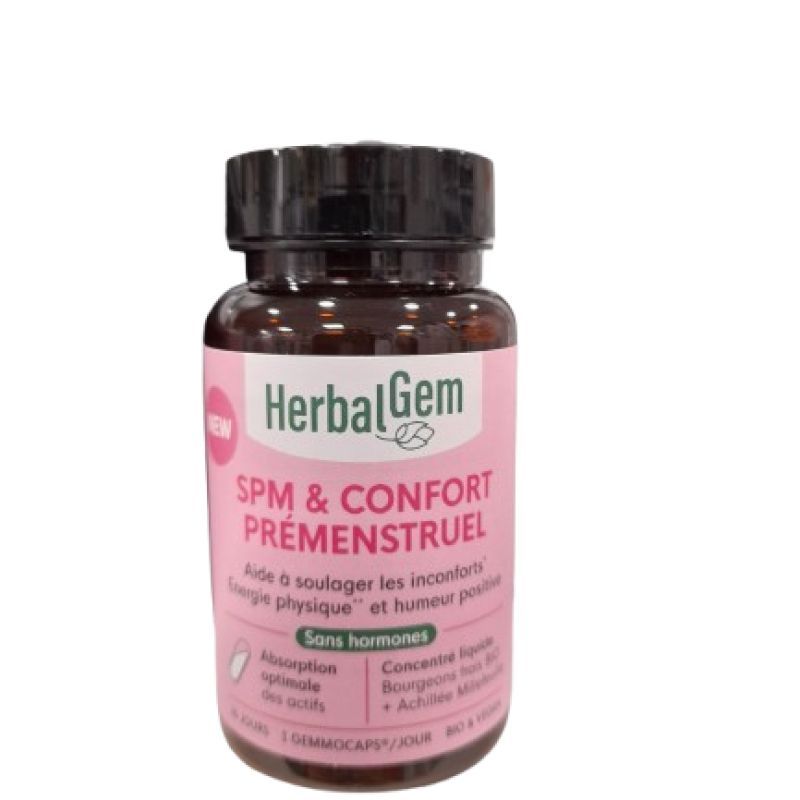 Herbalgem - SPM et Confort Prémenstruel 30 gélules