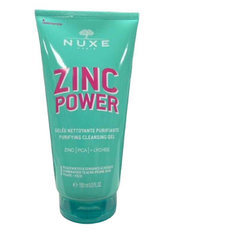 Nuxe Zinc Power Gelée Nettoyante Purifiante 150ml